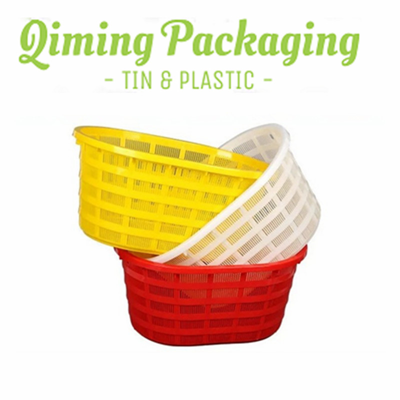 plastic storage baskets