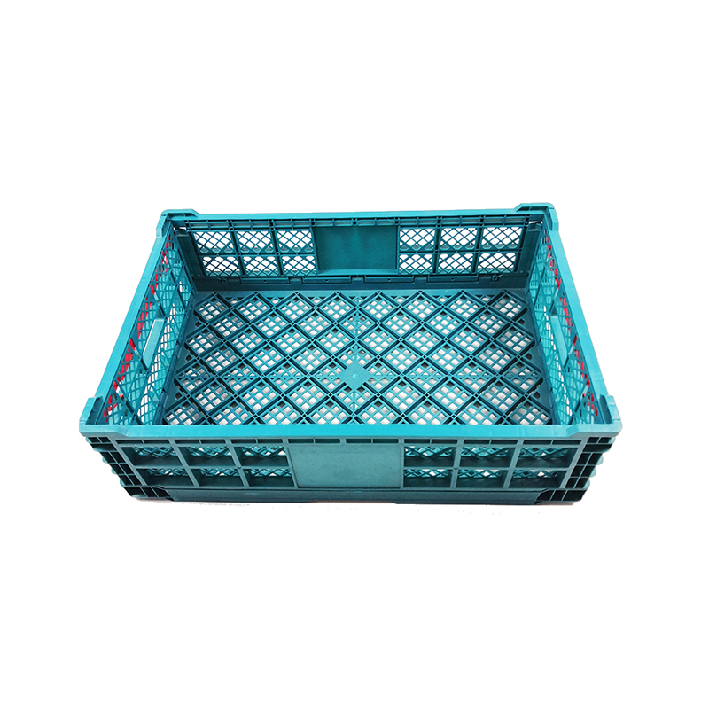 plastic foldable collapsible baskets crates