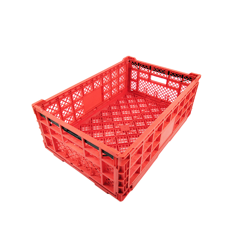 plastic folding collapsible crates baskets