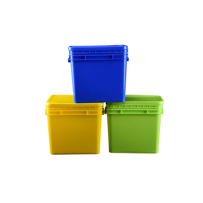 rectangular plastic bucket pail
