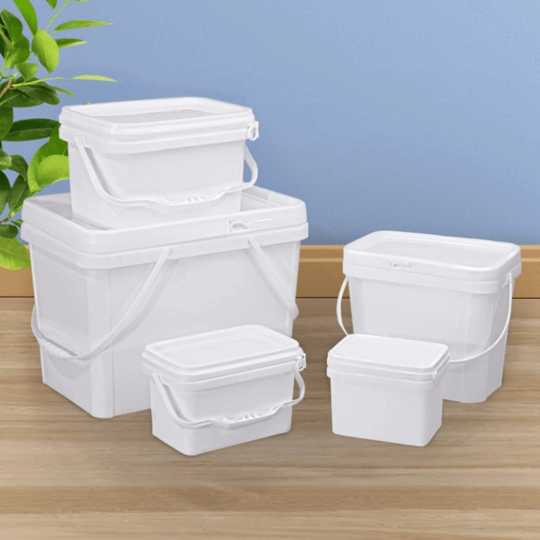 Small Clear Plastic Bucket Container with Lid for Food Grade Packing -  China Small Plastic Bucket, Clear Plastic Bucket