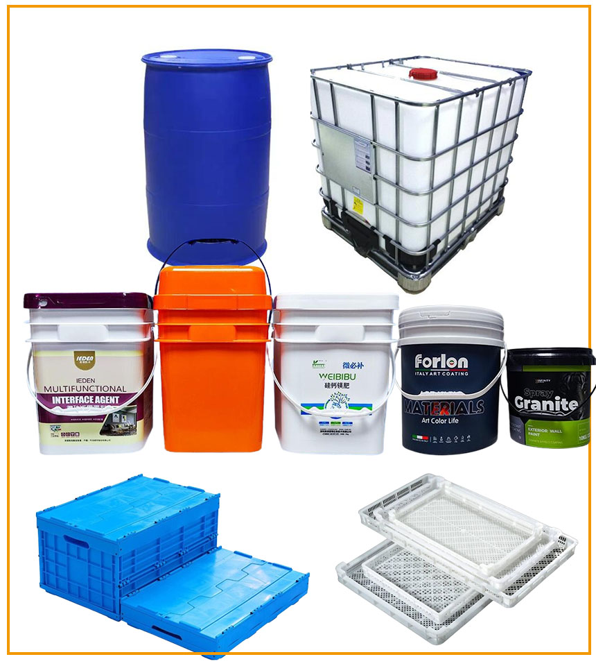 Plasitc Containers Drums Trays Pails Buckets Crates